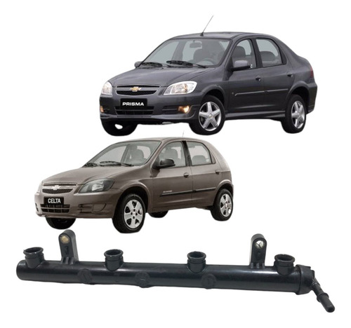 Flauta Injetor Combustivel Corsa Celta Prisma 1.0 1.4 1.8