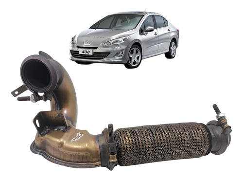 Flexivel Coletor Escape Peugeot 308 408 2.0 2011 2012 A 2015