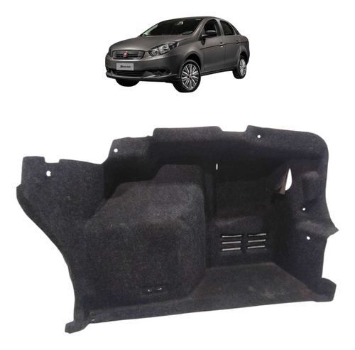 Forro Porta Malas Lado Direito Fiat Grand Siena 2012 A 2021