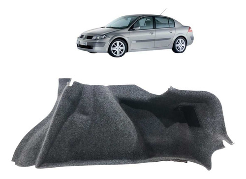 Forro Porta Malas Lado Direito Megane Sedan 2006 Á 2012
