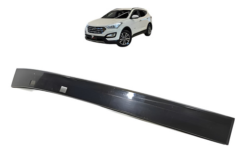 Friso Teto Parte Dianteira Esquerda Santa Fe 2014 2015 2016