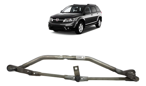 Galhada Limpador Parabrisa Fiat Freemont 2012 2013 A 2016