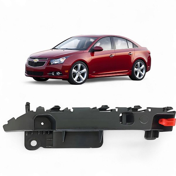 Guia Parachoque Dianteiro Cruze 2012 2013 2014 Lado Esquerdo