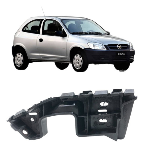 Guia Parachoque Dianteiro Direito Celta 2007 08 09 10 A 2015