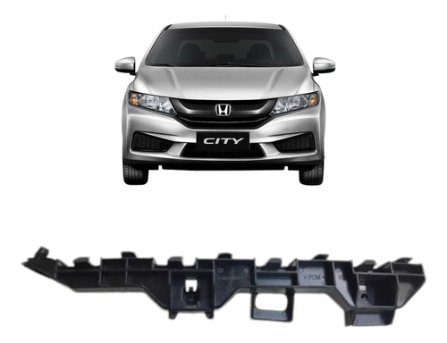 Guia Parachoque Dianteiro Direito Honda City 2015 A 2021