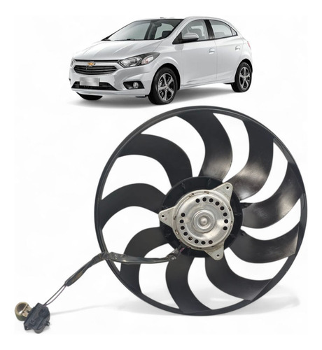 Motor Ventoinha Radiador Gm Cobalt Onix Prisma 2013 A 2019 12v