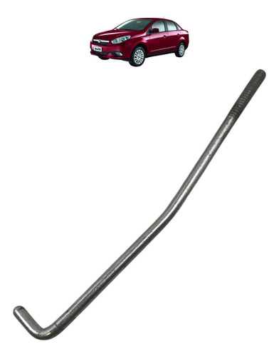 Haste Maçaneta Externa Porta Dianteira Direita Grand Siena Prateado