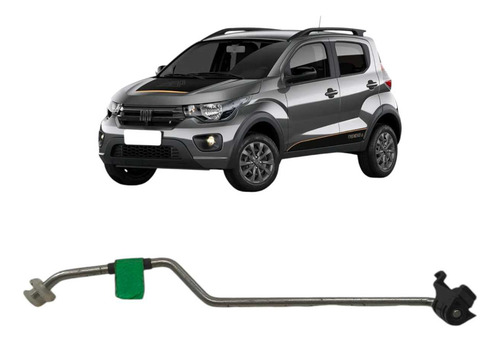 Haste Vareta Capô Fiat Mobi 2017 2018 2019 2020 2011 2022