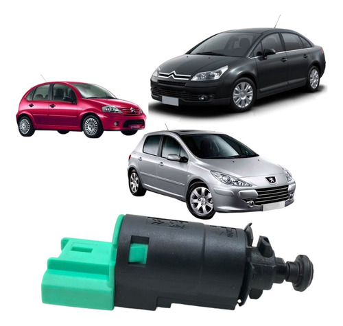 Interruptor Luz Freio C3 C4 Peugeot 307 2007 2008 2009 2010