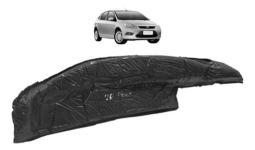 Isolador Defletor Paralama Dianteiro Esquerdo Focus 07 A 13 Preto