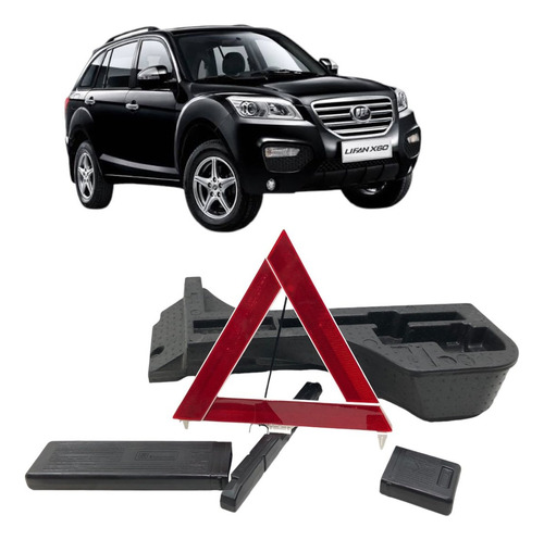 Isopor Suporte Ferramentas Porta Malas Lifan X60 2013 A 2017