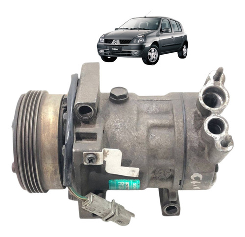 Compressor Ar Condicionado Renault Clio 1.0 16v Sd6vbc