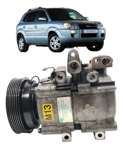 Compressor Ar Hyundai Tucson 2.7 V6 2007 2008 2009