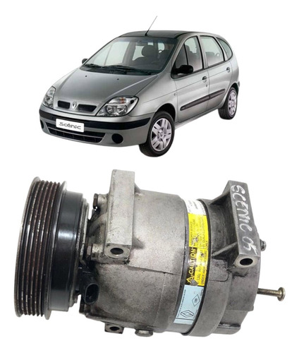 Compressor Ar Scenic Megane 2001 2002 203 2004 2005 2006