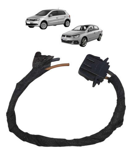 Conector Plug Chicote Ar Forcado Vw Gol Voyage 2009 A 2016