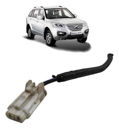 Conector Plug Fêmea Farol De Milha  Lifan X60 2012 A 2019