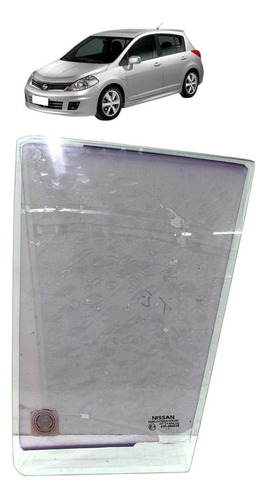 Vidro Fixo Traseiro Esquerdo Nissan Tiida 2009 2010  A  2012