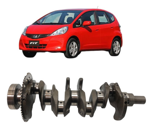 Virabrequim Honda New Fit 1.4 16v 2009 2010 2011 2012 A 2014