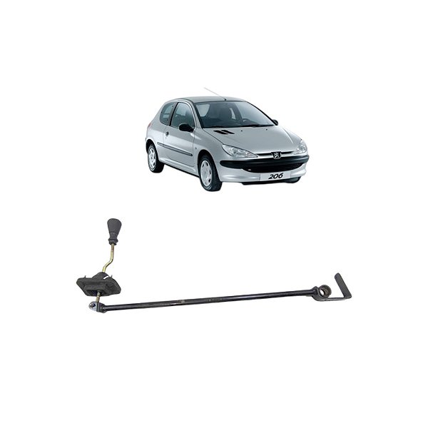 Varão Trambulador Marcha Peugeot 206 2000 A 2009