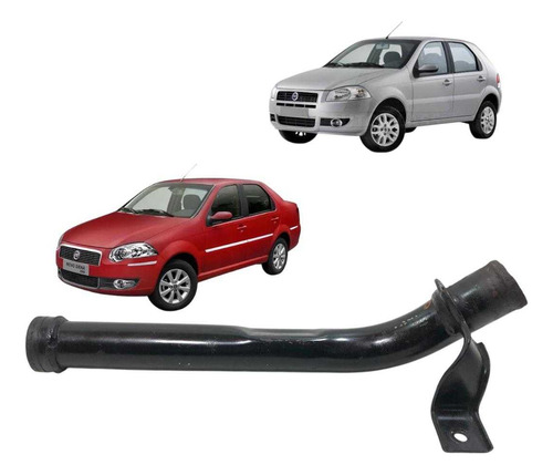 Tubo Cano De Água Do Motor Fiat Uno Palio Siena 2004 A 2007