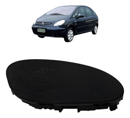 Tela Alto Falante Esquerdo Painel Xsara Picasso 2001 A 2012 Preto