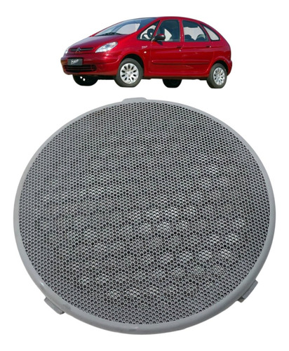 Tela Grade Alto Falante Citroen Xsara Picasso 2006 2007 2008 Cinza