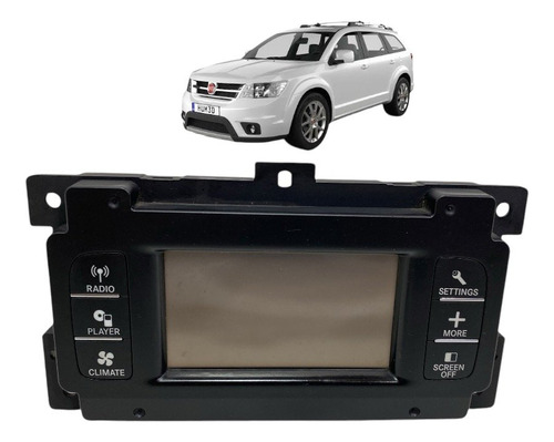 Tela Multimídia Do Som Fiat Freemont 2011 2012 2013 A 2016