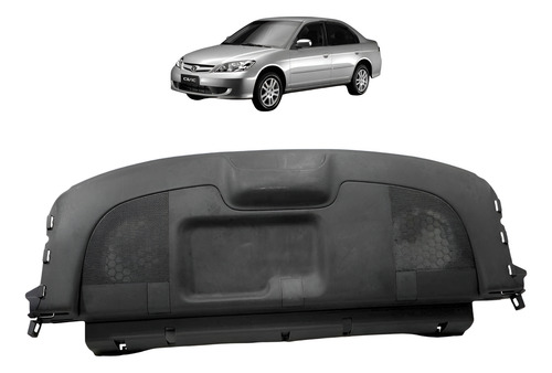 Tampão Bagagito Traseiro Honda Civic 2001 2002 2003 2004