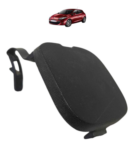 Tampa Reboque Parachoque Dianteiro Renault Megane 2006 A 12 Preto