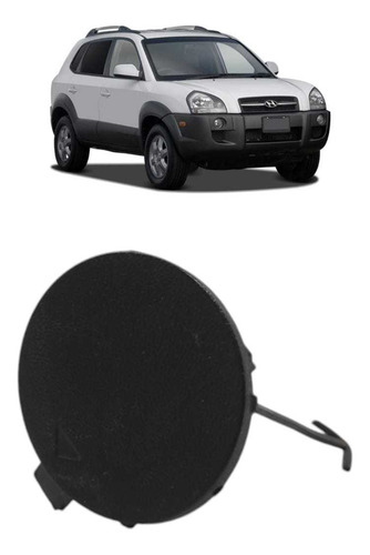 Tampa Reboque Parachoque Traseiro Hyundai Ix35 2009/2021 Ori