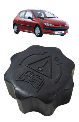 Tampa Reservatorio Água Radiador Peugeot 206 2006 2007 2008