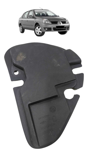 Tampa Lanterna Traseira Direita Renault Clio Sedan 2001 A 09 Direito/passageiro Preto