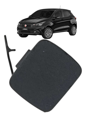 Tampa Parafuso Soleira Porta Malas Fiat Argo 2017 A 2021 Preto