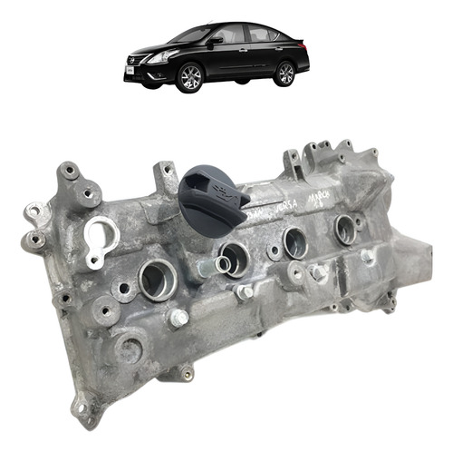 Tampa Comando Válvulas Nissan Versa 1.6 2016 2017 A 2018 Cinza