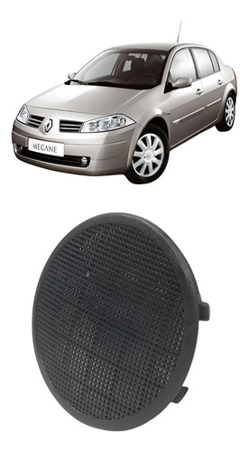 Tampa Do Auto Falante Painel Renault Megane  2008 A 2012 Preto