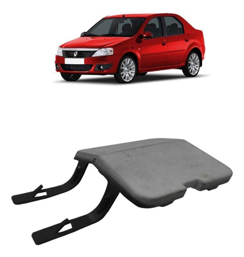 Tampa Do Reboque Parachoque Diant Renault Logan 2007 A 2012