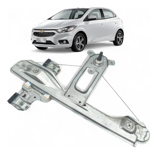 Máquina Vidro Manual Onix Traseira Esquerda 13 2014 A 2018