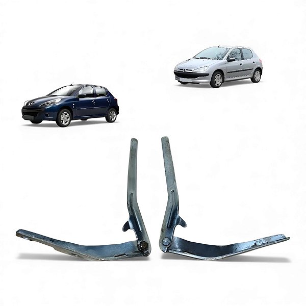 Par Dobradiça Braço Capo Peugeot 206 207 Direito E Esquerdo