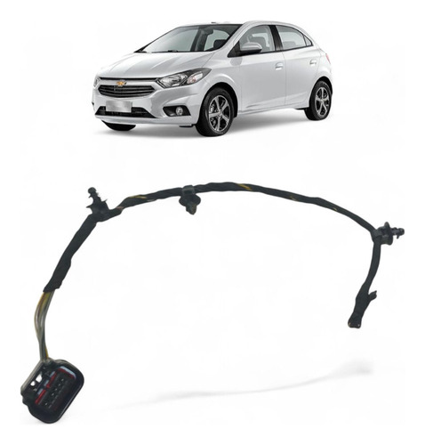 Chicote Plug Fechadura Dianteira Esquerda Onix 2013 A 2019