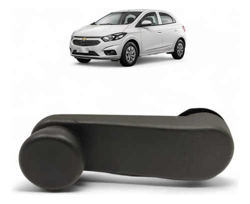 Manivela Vidro Manual Onix Prisma 2013 2014 2015 2016 A 2019 Preto