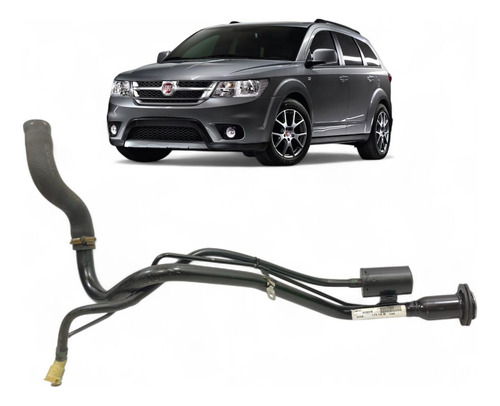 Gargalo Tanque Combustível Fiat Freemont 2012 2013 A 2016 Preto