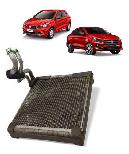Radiador Ar Frio Fiat Argo Cronos 2018 2019 2020 2021 A 2023