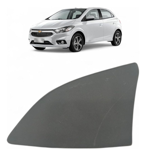 Capa Maçaneta Dianteira E Tras Le Parafuso Onix 2013 A 2019 Cinza