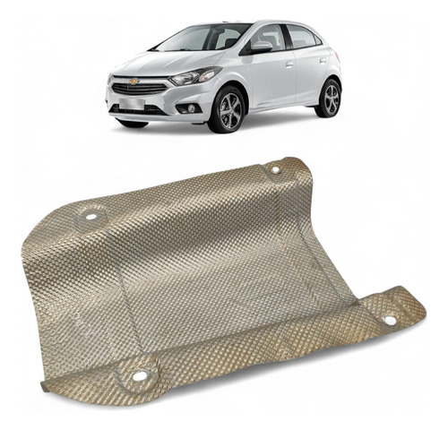 Protetor Defletor Escapamento Gm Onix Prisma 14 2015 A 2020