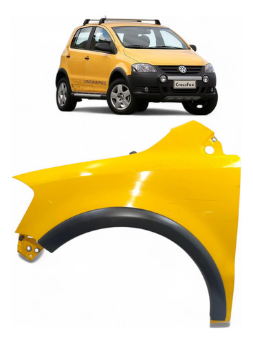 Paralama Esquerdo Vw Crossfox 2005 2006 2007 2008 2009 2010