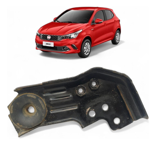 Suporte Inferior Radiador Lado Direito Fiat Argo 2018 A 2024