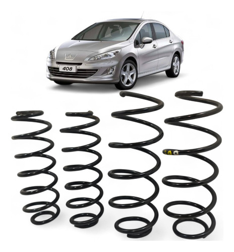 Jogo Molas Peugeot 308 408 2012 2013 2014 2015
