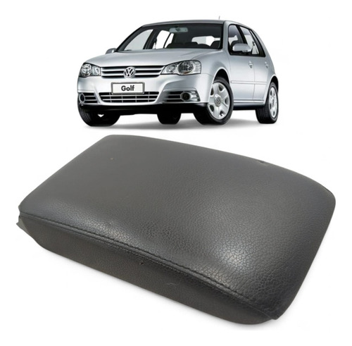 Apoio Descanso De Braço Volkswagen Golf 2009 2010 2011 2012 Cinza-escuro