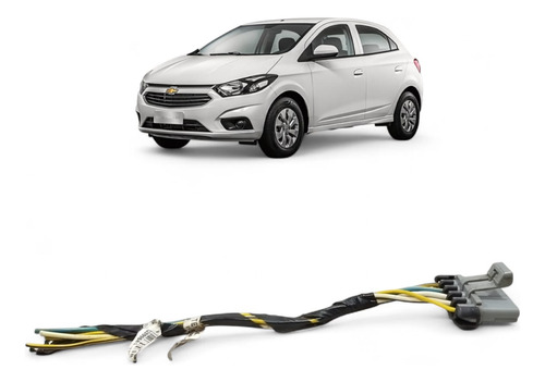 Chicote Conector Plug Resistencia Ar Onix Prisma 2013 A 2019