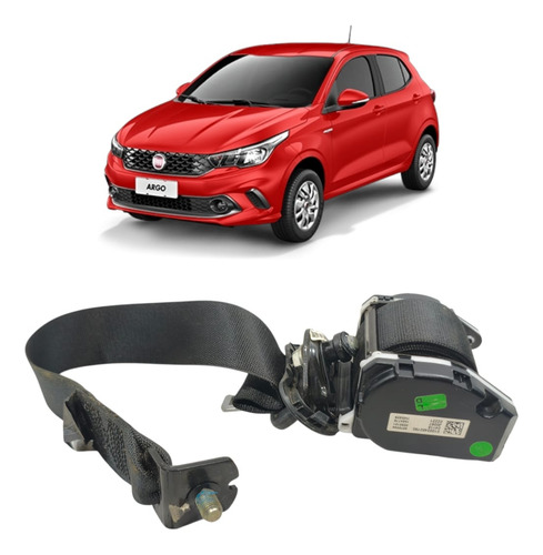 Cinto Segurança Traseiro Direito Fiat Argo 2018 2019 A 2025